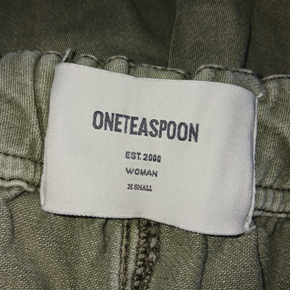 ONETEASPOON Shabbies Drawstring Boyfriend Pants Size XS - Picture 5 of 6